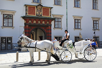 Image showing White Carriage Vienna
