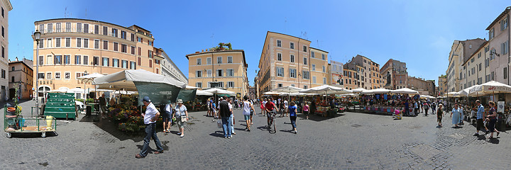 Image showing Campo de Fiori Rome