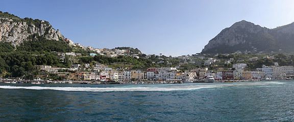 Image showing Panorama Capri