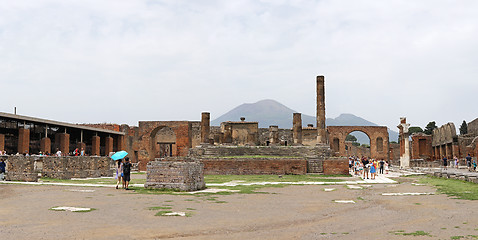 Image showing Pompeii Italy