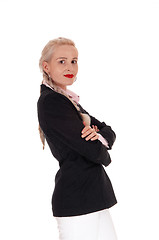 Image showing Portrait of beautiful young business woman