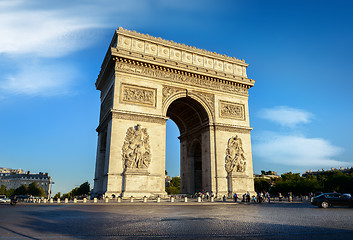 Image showing Arc de Triomphe