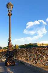 Image showing Locks of love in Paris