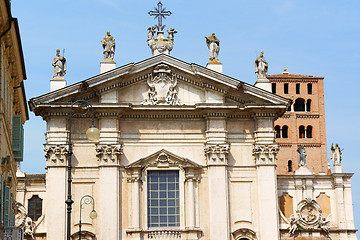 Image showing The Cathedral of Saint Peter the Apostle (Duomo di Mantova) in M