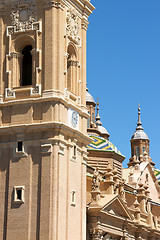 Image showing Basilica-Cathedral of Our Lady of the Pillar in Zaragoza