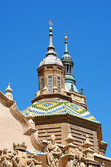 Image showing Basilica-Cathedral of Our Lady of the Pillar in Zaragoza