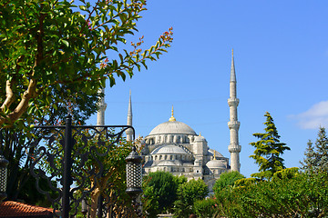 Image showing Blue Mosque in Istanbul, Turkey