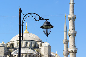 Image showing Blue Mosque detail in Istanbul, Turkey