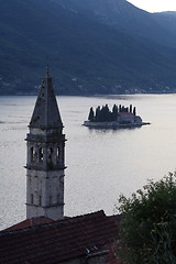 Image showing Perast Bay of Kotor Montenegro