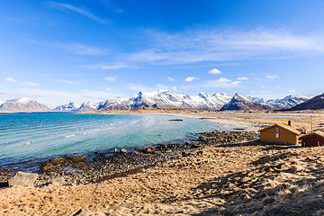 Image showing arctic beach