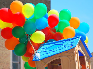 Image showing Colorful balloons.