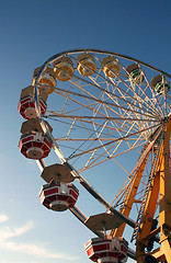 Image showing Ferris Wheel from Below