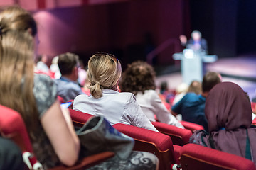 Image showing Speaker at Expert Conference and Presentation.