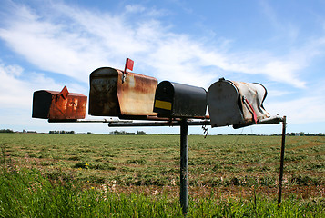 Image showing Country Mailboxes