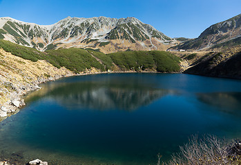 Image showing Tateyama Alpine Route, beautiful lake