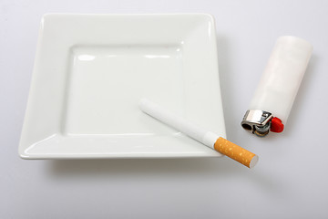 Image showing unlit cigarette