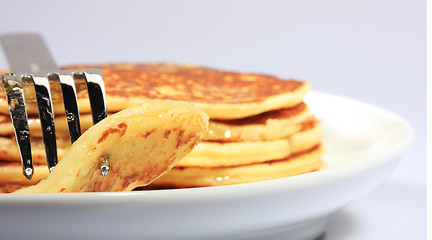 Image showing all american pancakes