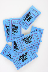 Image showing admission tickets