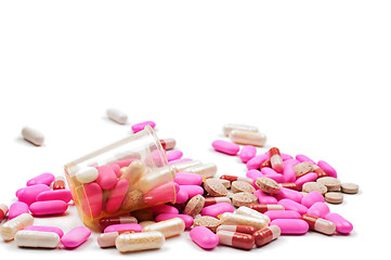 Image showing Pink pills