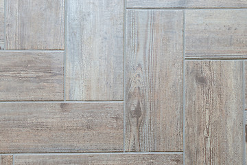 Image showing Wooden ceramic tile texture,