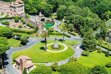 Image showing Courtyard Vatican