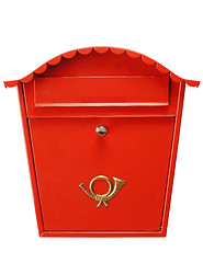 Image showing red mailbox XL