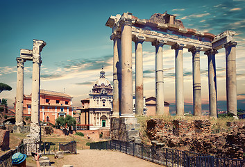 Image showing Hot day in Rome