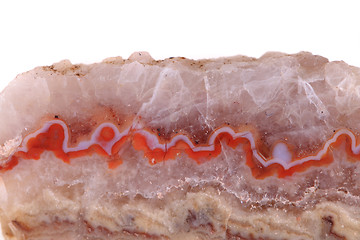 Image showing brown agate texture 