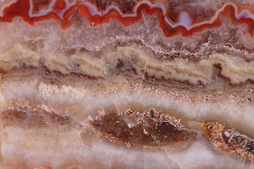 Image showing brown agate texture 