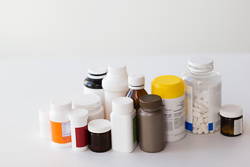 Image showing jars of different medicines