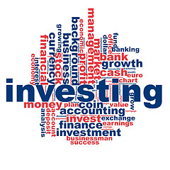 Image showing Investing word cloud