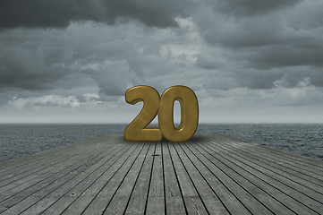 Image showing number twenty