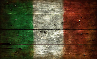 Image showing flag of italy