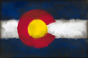 Image showing flag of colorado