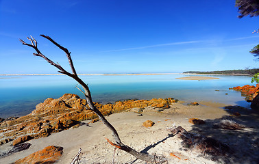 Image showing Beautiful day in Mallacoota Australia