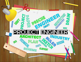 Image showing Project Engineering Indicates Mechanics Career And Plan