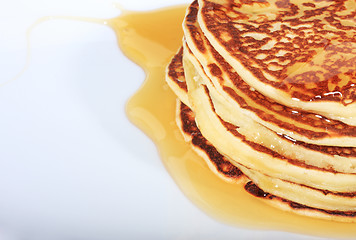 Image showing breakfast pancakes