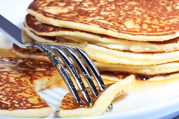 Image showing american flapjacks