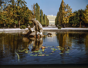 Image showing Palace Schonbrunn in Vienna, Austria