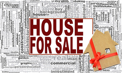 Image showing House for sale word cloud