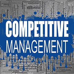 Image showing Competitive strategy word cloud