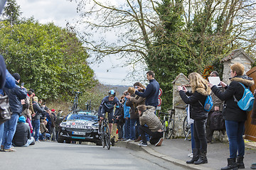 Image showing The Cyclist Ian Boswell - Paris-Nice 2016