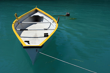 Image showing empty rowboat