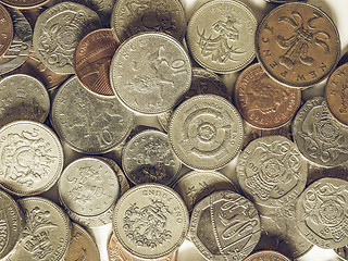 Image showing Vintage Pounds and pence