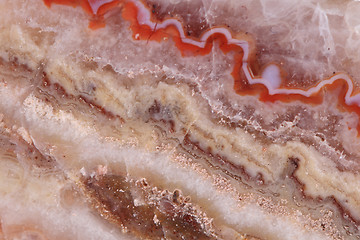 Image showing brown agate texture 