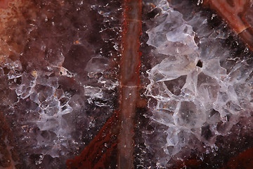 Image showing brown agate texture 