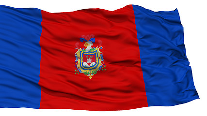 Image showing Isolated Quito City Flag