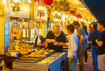 Image showing People at food court. Singapore