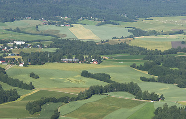 Image showing Norwegian rural landscape