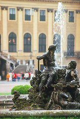 Image showing Palace Schonbrunn in Vienna, Austria